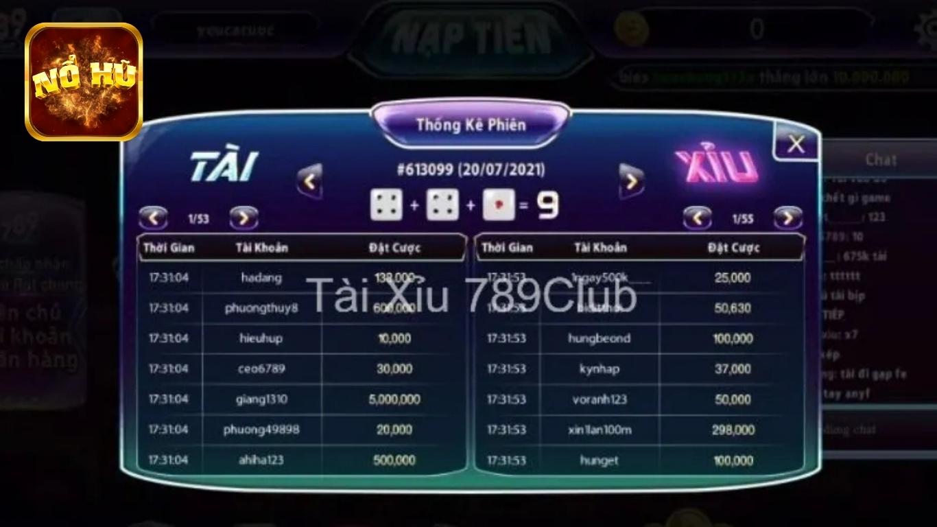 Tài Xỉu 789Club – Game Nổ Hũ Uy Tín Đáng Chơi Nhất 2025