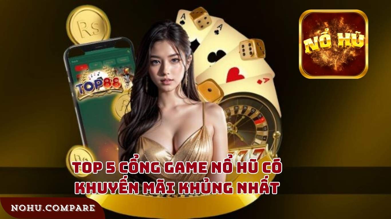 Top 5 Cổng Game Nổ Hũ Có Khuyến Mãi Khủng Nhất