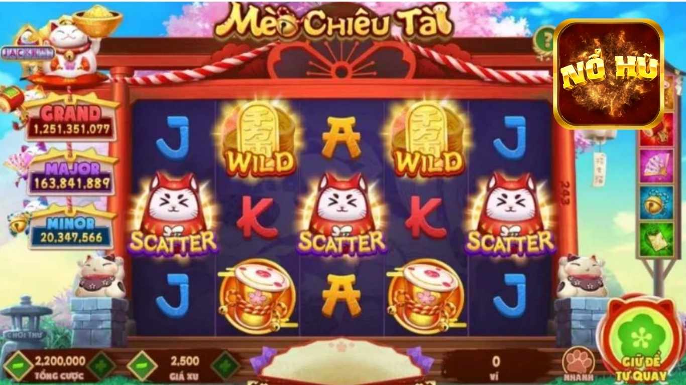 Giới thiệu game nổ hũ Mèo Chiêu Tài